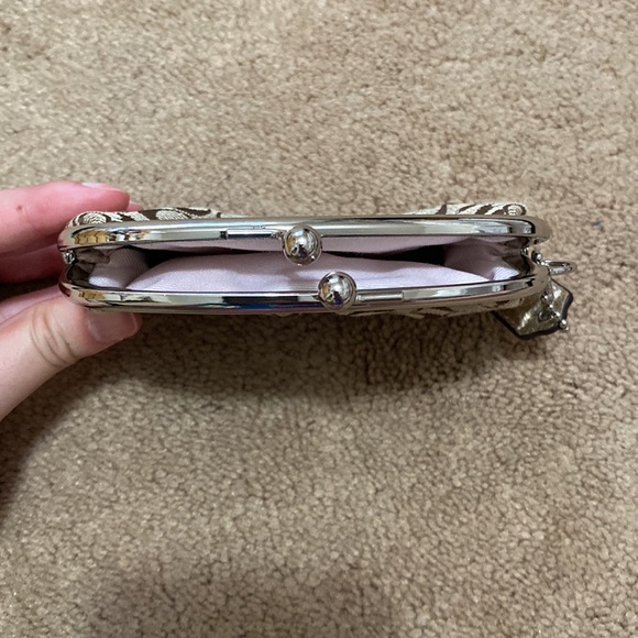 Coach Vintage Y2K Classic Canvas Logo Coin Purse Wallet - Picture 5 of 11